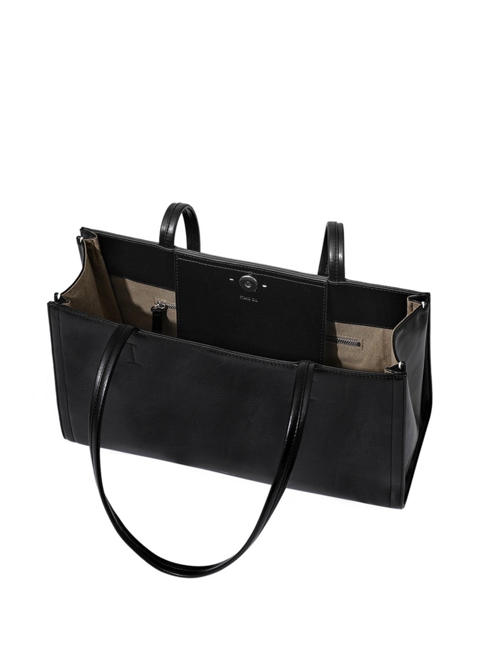 NEW STAND OIL Oblong Bag / Stitch Black - Picture 7 of 15